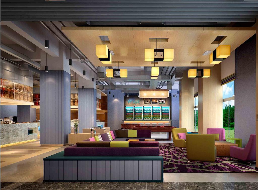 Отель Aloft Yancheng Яньчэн Экстерьер фото